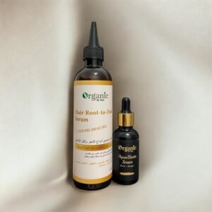 Organic by Hala Hair Thickening Duo – Aqua Biotin & Root to End Serums